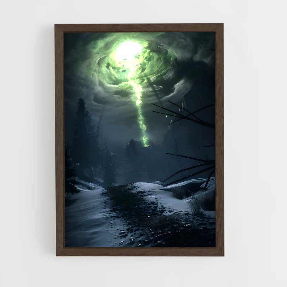 Poster Lumière de la Forêt Sombre – affiche Dragon age (vue 5)